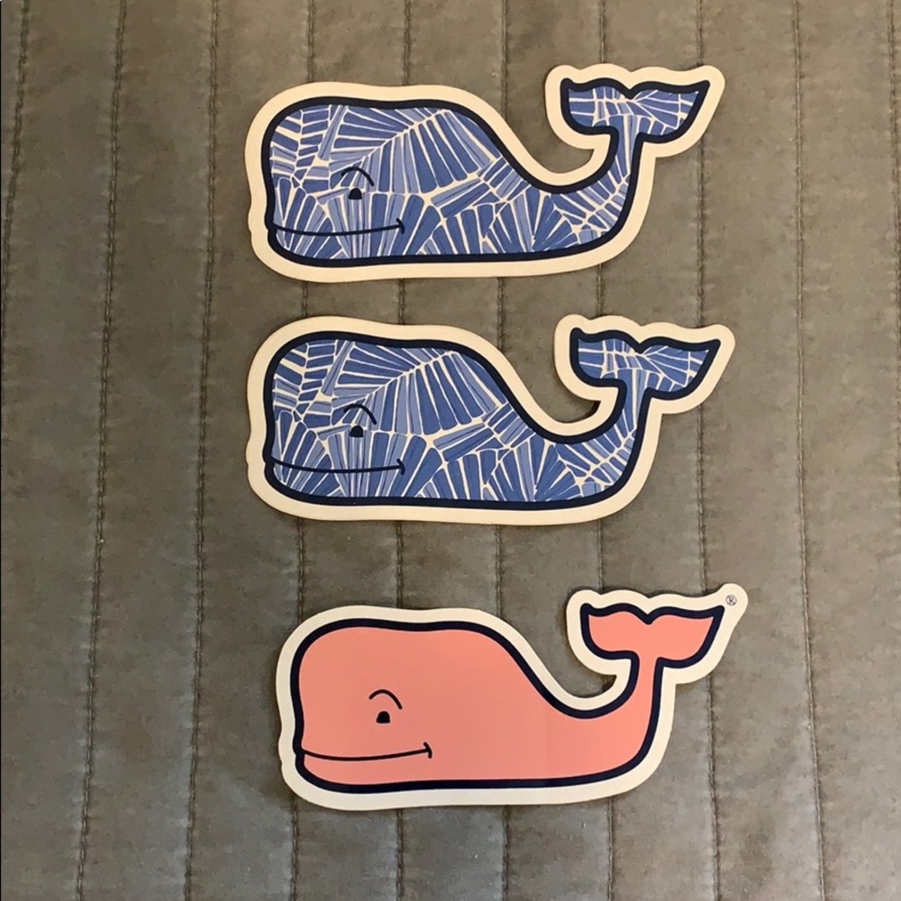 Three Vineyard Vines Stickers